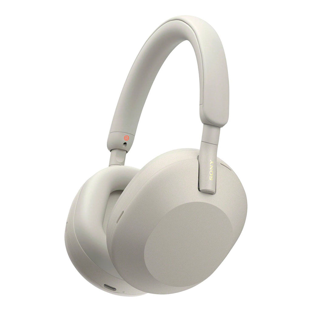 A Photo Of Sony WH-1000XM5 Wireless Noise-Canceling Over-Ear Headphones - Silver