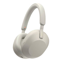 A Photo Of Sony WH-1000XM5 Wireless Noise-Canceling Over-Ear Headphones - Silver