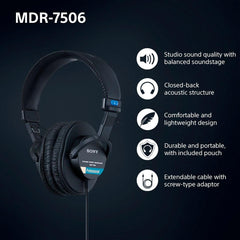 A Photo Of Sony MDR-7506 - Stereo professional headphones