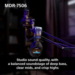 A Photo Of Sony MDR-7506 - Stereo professional headphones