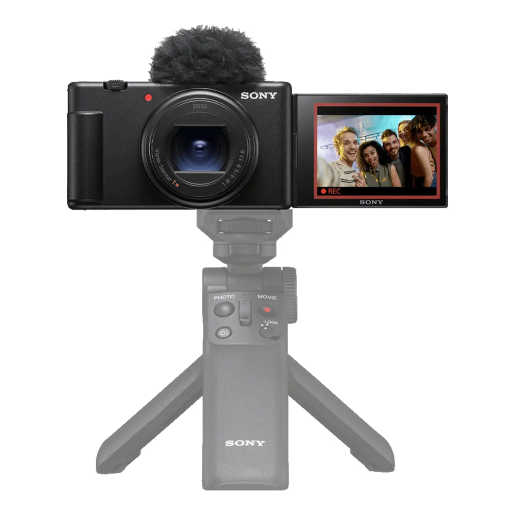 A Photo Of Sony ZV-1 II Vlogging Camera with 4K Video, Wide-Angle Lens & Real-Time Eye AF for YouTube Creators