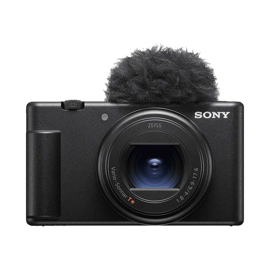 A Photo Of Sony ZV-1 II Vlogging Camera with 4K Video, Wide-Angle Lens & Real-Time Eye AF for YouTube Creators