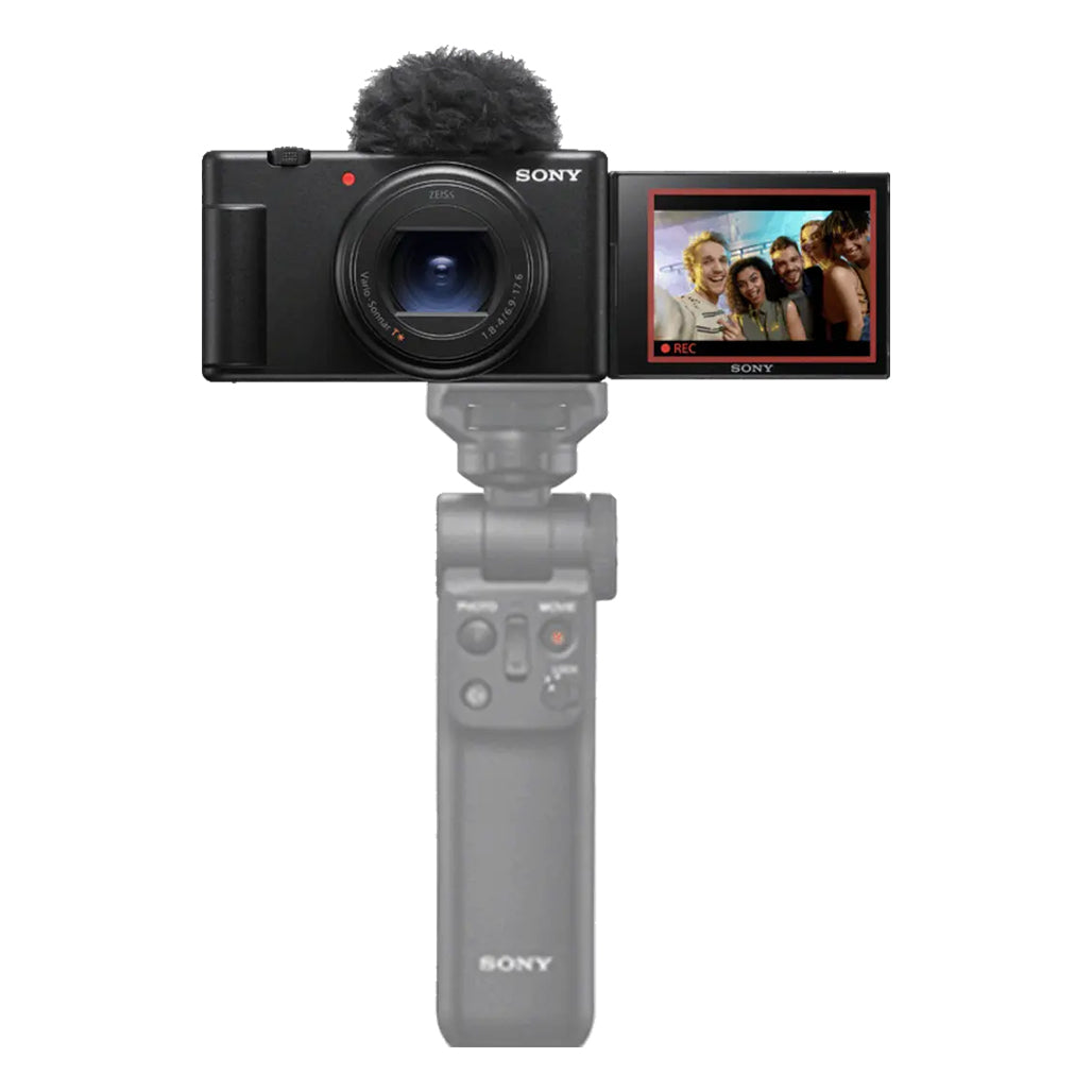 A Photo Of Sony ZV-1 II Vlogging Camera with 4K Video, Wide-Angle Lens & Real-Time Eye AF for YouTube Creators