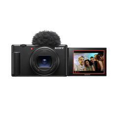 A Photo Of Sony ZV-1 II Vlogging Camera with 4K Video, Wide-Angle Lens & Real-Time Eye AF for YouTube Creators