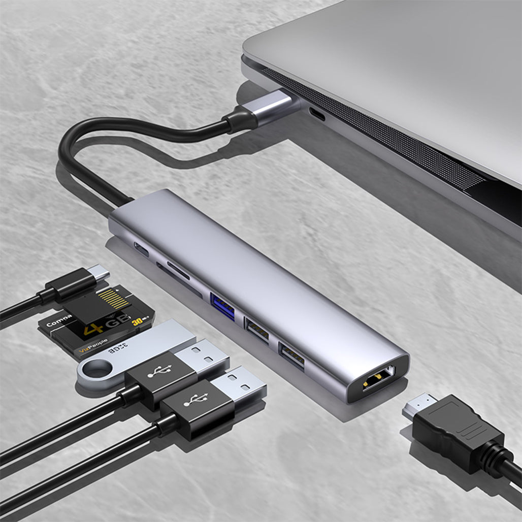 A Photo Of Sotako 7-in-1 USB-C Docking Station