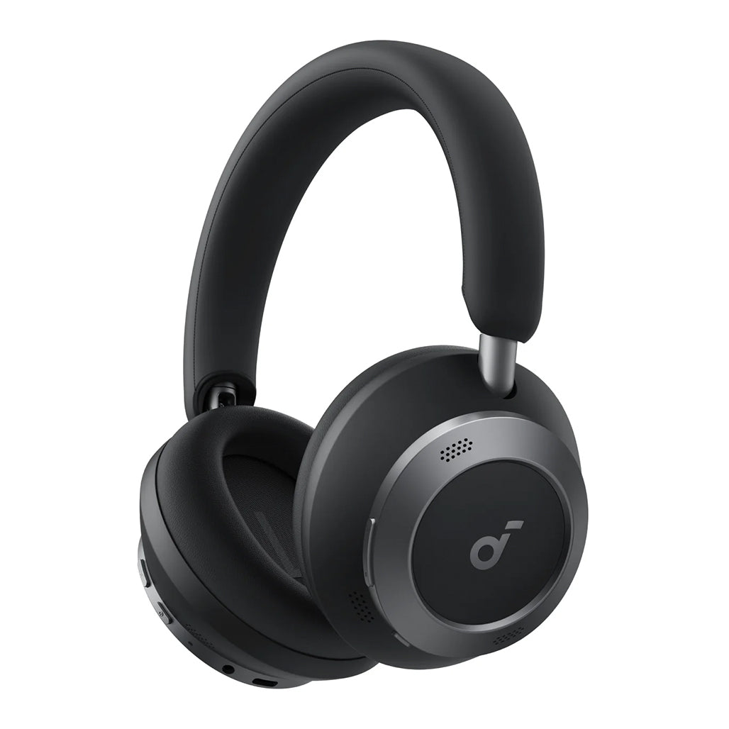 A Photo Of Anker Soundcore Space One Pro Over-Ear Headphones with Travel Case
