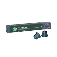 A Photo Of Starbucks Espresso Roast by Nespresso – Dark Roast Coffee Capsules (10 Pack)