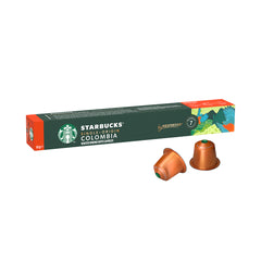 A Photo Of Starbucks Single Origin Colombia by Nespresso – Medium Roast Coffee Capsules (10 Pack)