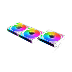 A Photo Of Xigmatek Starlink Ultra | 120mm ARGB Fan Kit with PWM Sync & Smart Control