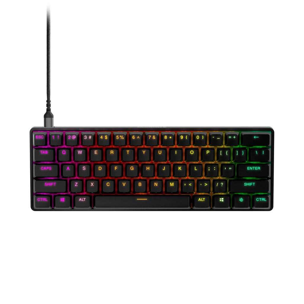 A Photo Of SteelSeries Apex Pro Mini - Adjustable Switch Compact Wired Gaming Keyboard