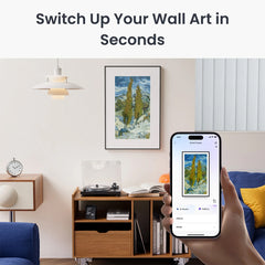 A Photo Of SwitchBot AI Art Frame