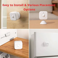A Photo Of SwitchBot Motion Sensor W1101500-WHT | Wide-Angle Detection with Adjustable Sensitivity