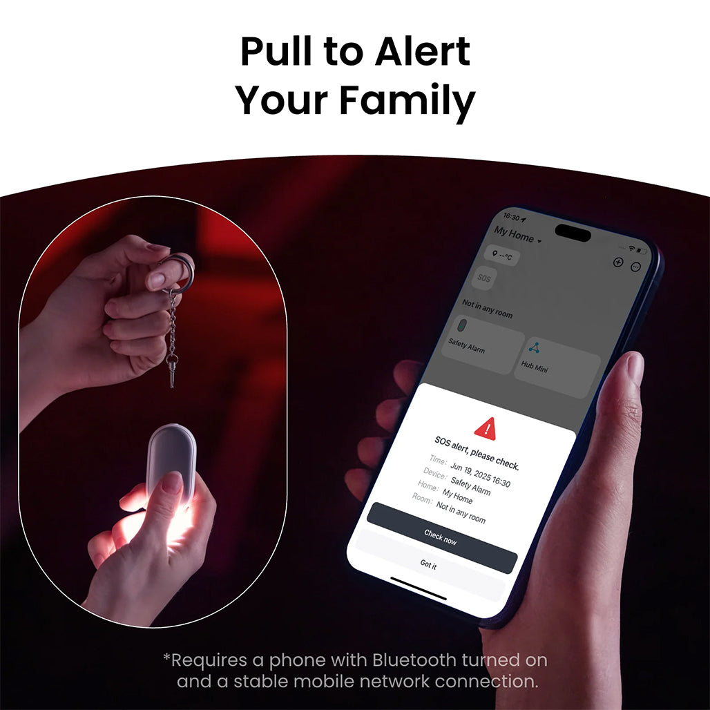 A Photo Of SwitchBot Safety Alarm