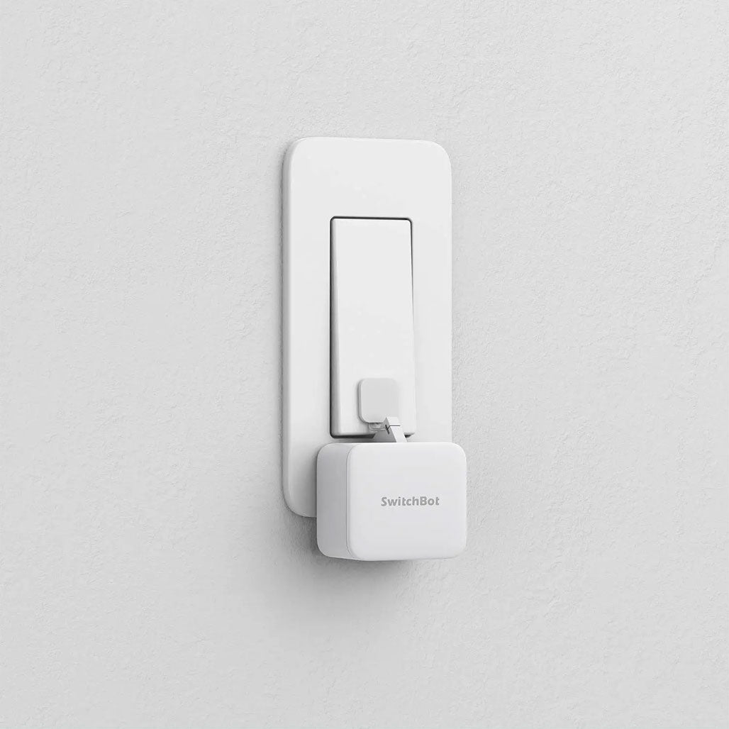 A Photo Of SwitchBot Smart Switch Button Pusher – Universal Remote Control for Any Rocker Switch