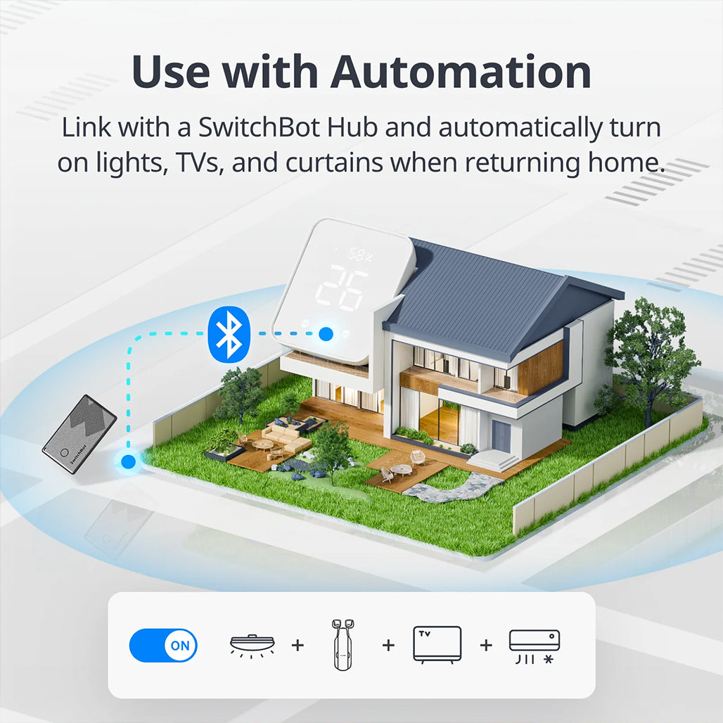 A Photo Of SwitchBot Wallet Finder Card – Ultra-Slim Smart Tracker with Apple Find My & NFC