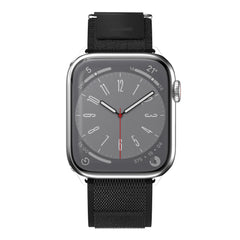 A Photo Of SwitchEasy Flex Woven Nylon Apple Watch Loop 38mm/40mm/41mm - Black