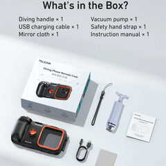 A Photo Of TELESIN Waterproof Underwater Diving Phone Case