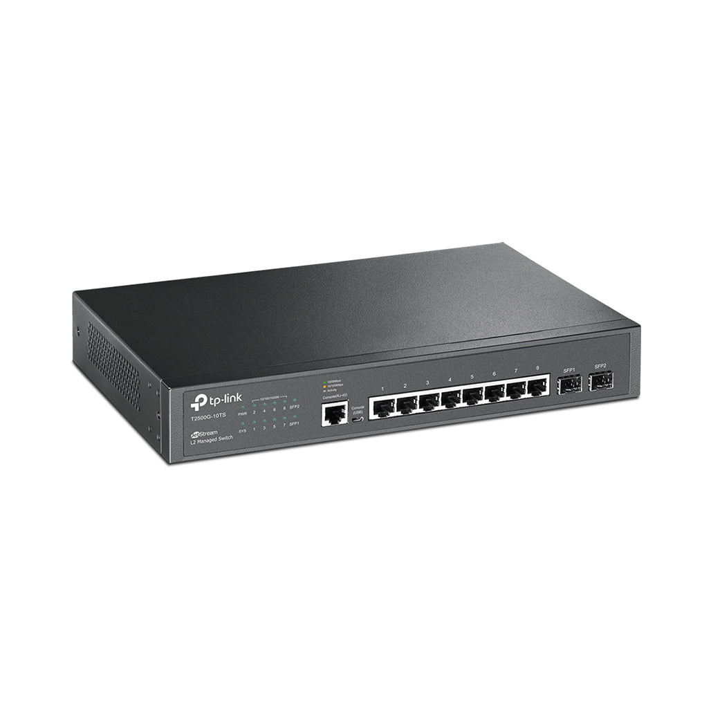 A Photo Of TP-Link TL-SG3210 - JetStream 8-Port Gigabit L2 Managed Switch with 2 SFP Slots