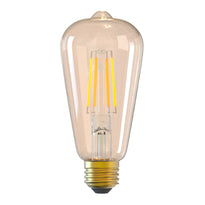 Tellur WiFi Smart Filament Bulb E27 6W Amber