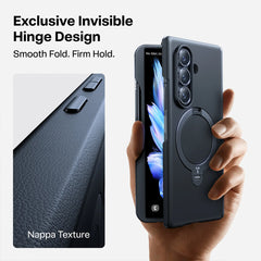 A Photo Of TORRAS Ostand Spin Magnetic Case for Samsung Z Fold 7 - Includes 2 Screen Protectors