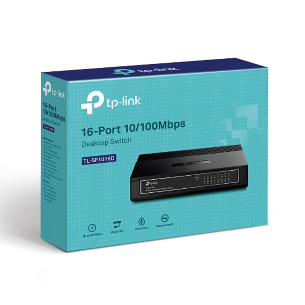 A Photo Of TP-Link TL-SF1016D - 16-Port Fast Ethernet Switch