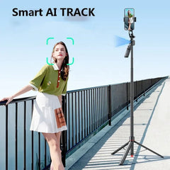 A Photo Of TT07 Tracking Gimbal Selfie Stick