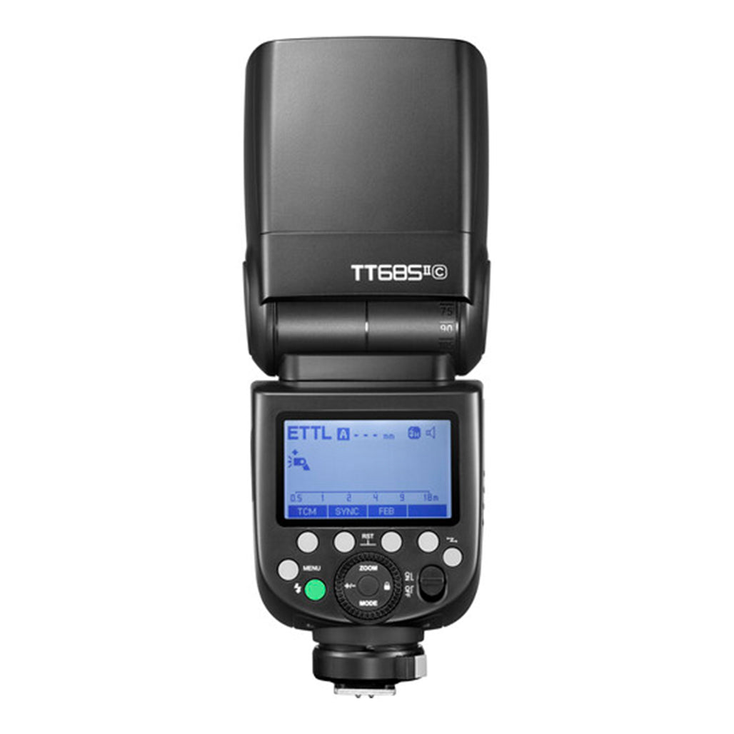 A Photo Of Godox TT685C II Flash for Canon – High-Speed Wireless TTL Flash with 2.4GHz X Radio & 20-200mm Zoom
