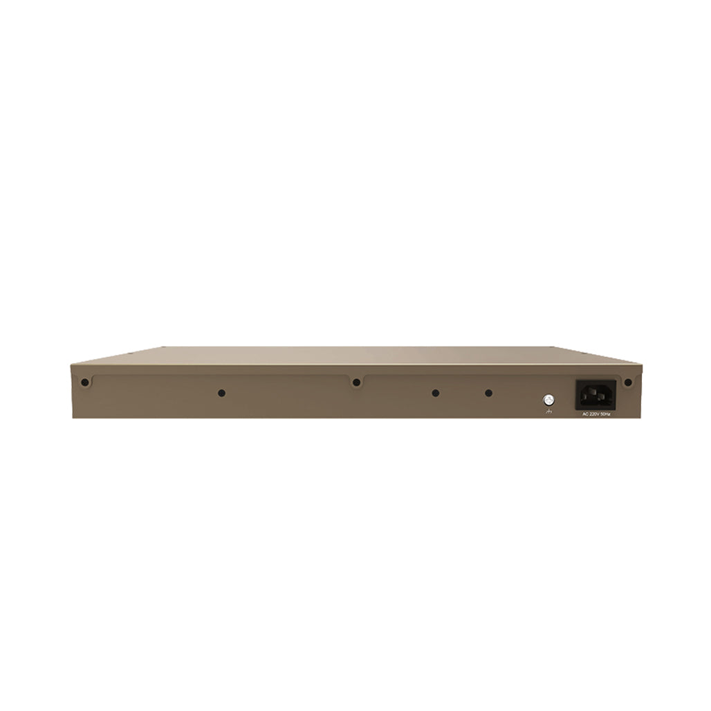A Photo Of Tenda TEG5328P-24-410W Layer-3 Managed PoE+ Switch – 24×Gigabit + 4×SFP, 370 W Budget
