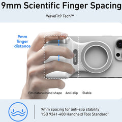 A Photo Of Telesin Fun Shot Magnetic Phone Grip – Ultra-Strong N52 Magnets, Ergonomic Handheld Design with telesin original light