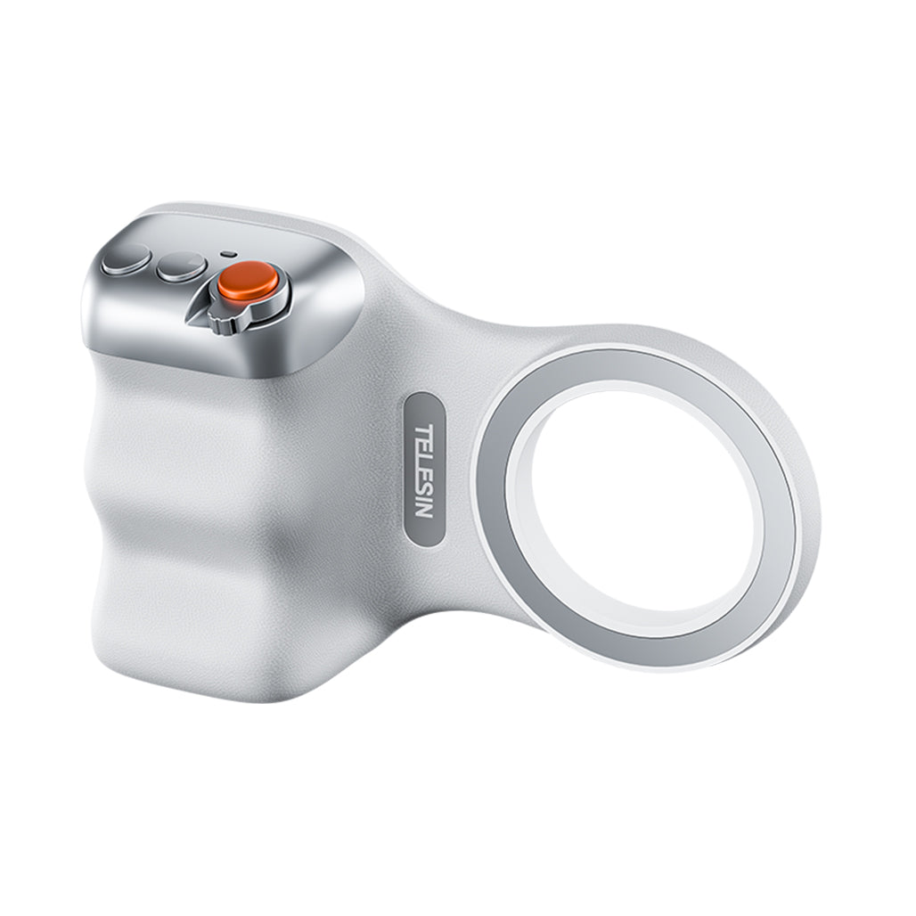 A Photo Of Telesin Fun Shot Magnetic Phone Grip – Ultra-Strong N52 Magnets, Ergonomic Handheld Design with telesin original light