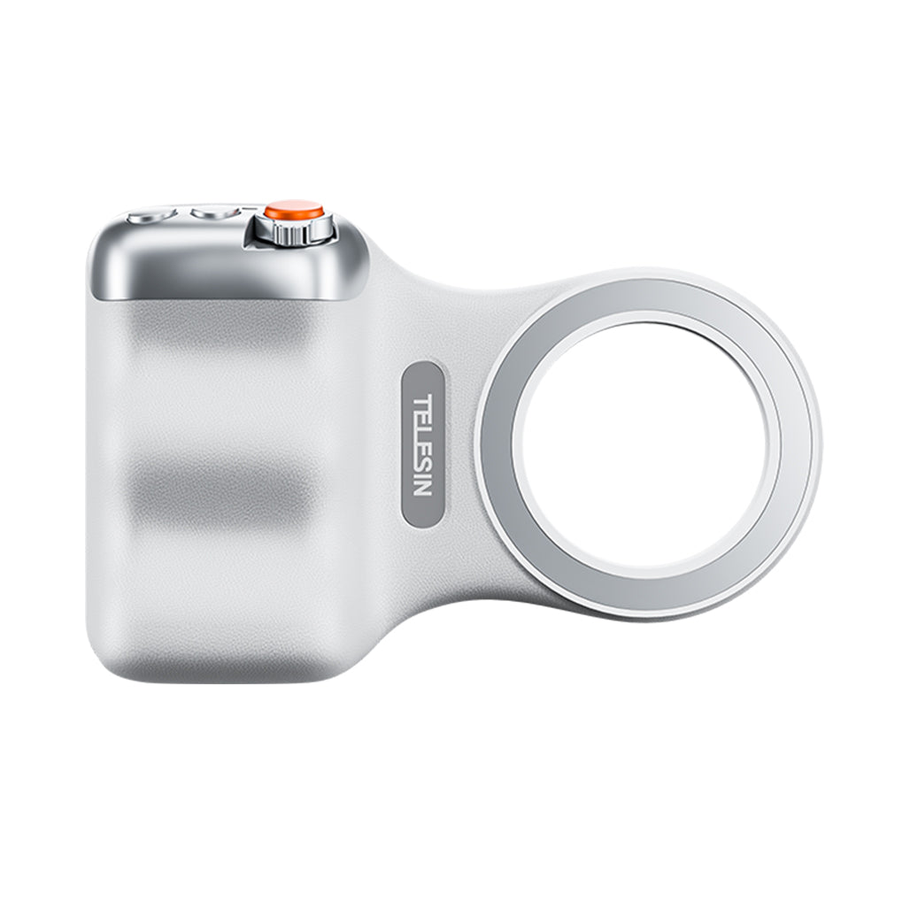 A Photo Of Telesin Fun Shot Magnetic Phone Grip – Ultra-Strong N52 Magnets, Ergonomic Handheld Design with telesin original light