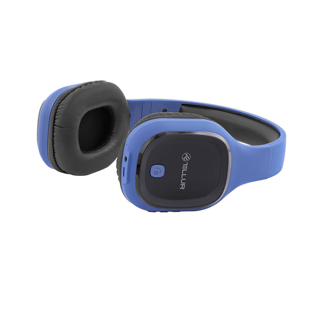 A Photo Of Tellur Pulse - Bluetooth Over-Ear Headphones – Blue