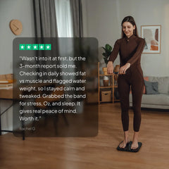A Photo Of HumeHealth Hume Pod – Advanced Full-Body Health Analyzer & Smart Fitness Scale