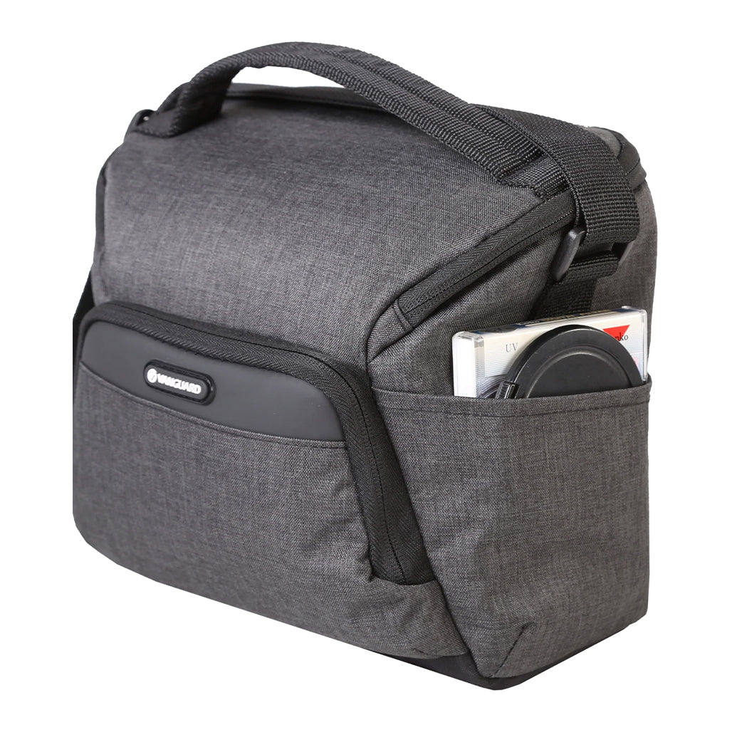 A Photo Of Vanguard Vesta Aspire 21 - Gray DSLR Camera Shoulder Bag – Compact & Lightweight Photography Gear Case