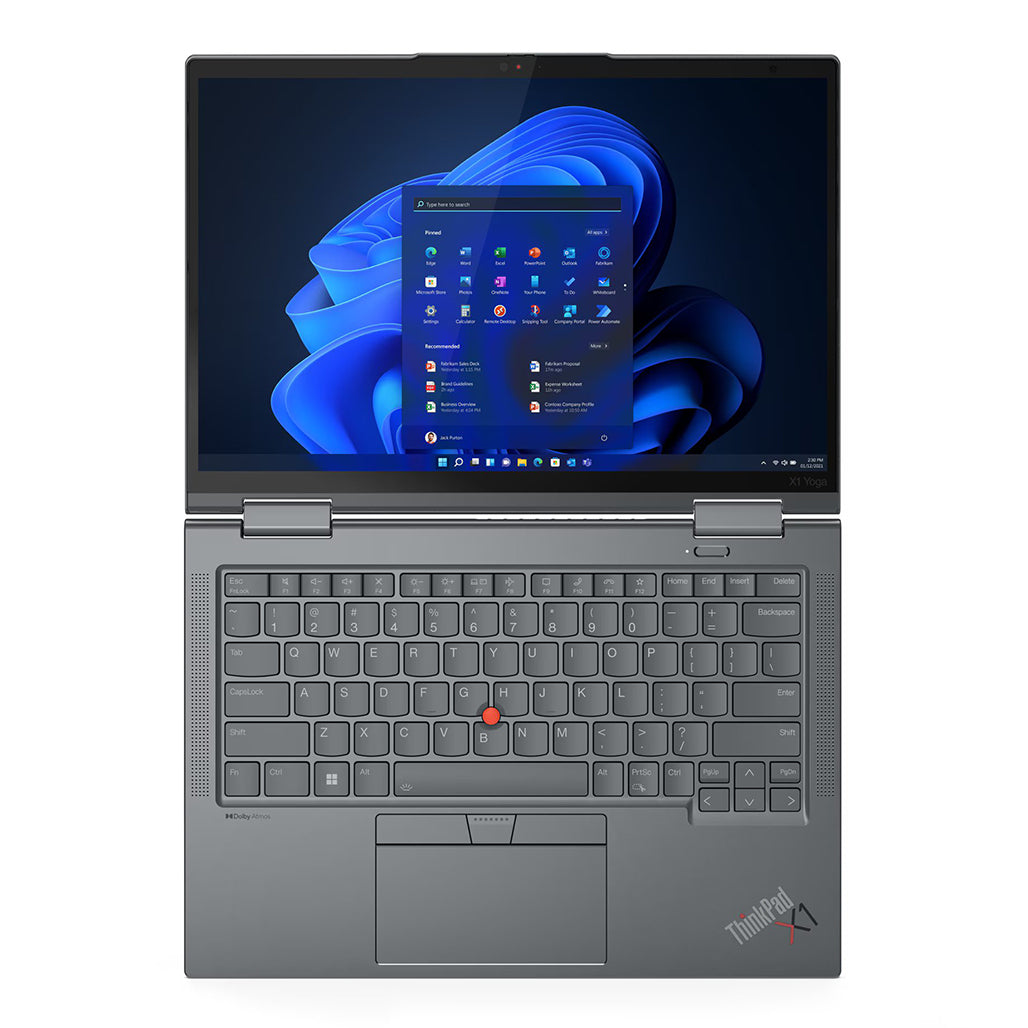 A Photo Of Lenovo ThinkPad X1 Yoga Gen 8 - Core i7-1370P - 64GB RAM - 1TB SSD - Intel Iris Xe - 21HQ-CTO1WWi7U641TT