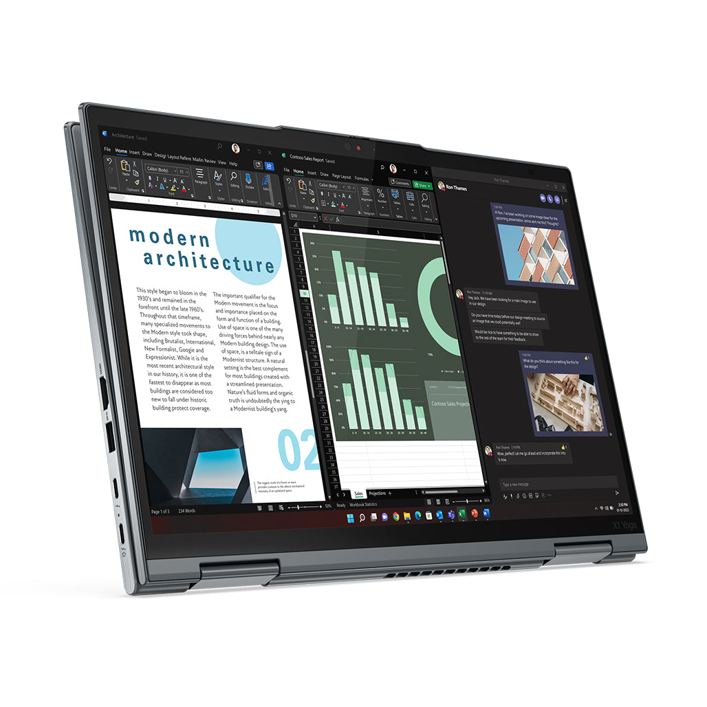 A Photo Of Lenovo ThinkPad X1 Yoga Gen 8 - Core i7-1370P - 64GB RAM - 1TB SSD - Intel Iris Xe - 21HQ-CTO1WWi7U641TT