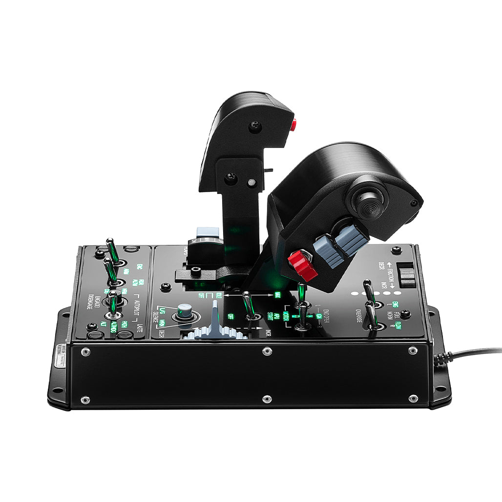 A Photo Of Thrustmaster HOTAS Warthog Flight Stick – Precision and Realism for Flight Sim Enthusiasts