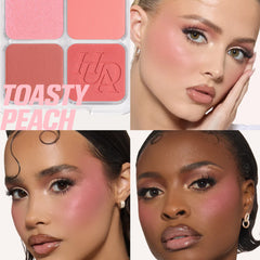 A Photo Of Huda Beauty Blush Filter Blurring Blushlighters Palette