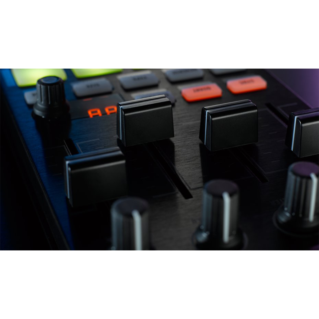 A Photo Of Native Instruments Traktor Kontrol F1 – DJ Remix Controller for Stems and Remix Decks