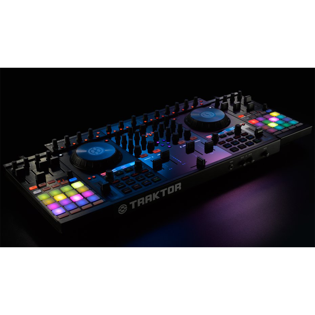 A Photo Of Native Instruments Traktor Kontrol F1 – DJ Remix Controller for Stems and Remix Decks