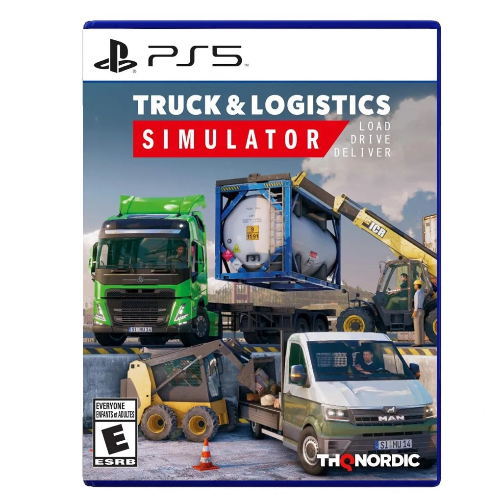 A Photo Of Truck and Logistics Simulator for PS5