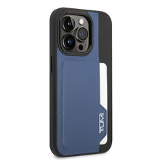 A Photo Of Tumi HC Leather Case With Vertical Card Slot for iPhone 14 Pro