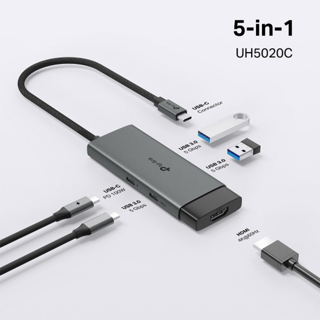 A Photo Of TP-Link USB Type-C 5 in 1 Hub