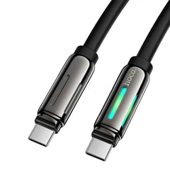 A Photo Of Hoco U136 60W Zinc Alloy USB-C to USB-C Fast Charging Cable 1.2m