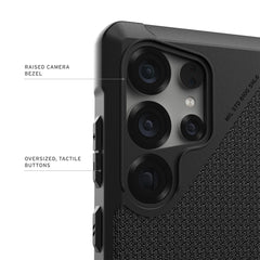 A Photo Of UAG Metropolis LT Galaxy S25 Ultra Case - Kevlar Black