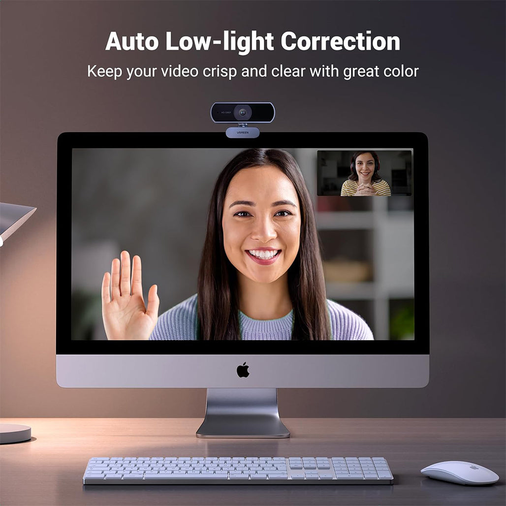 A Photo Of UGreen 1080P USB HD Webcam with Built-In Microphone