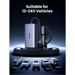 A Photo Of UGREEN 150W USB C Car Charger | 35571