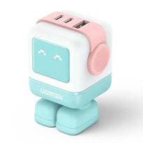UGREEN Uno 65W GaN USB-C Charger Robot Design 3-Port