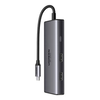 UGREEN CM498 6-in-1 USB-C Hub Adapter with Dual HDMI 8K