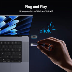 A Photo Of UGREEN CM648 USB-C to RJ45 2.5G Ethernet Adapter